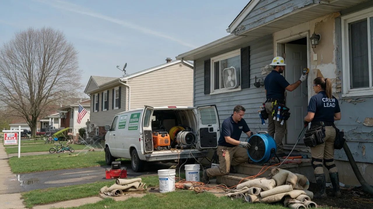 Flood Cleanup in Mindoro, WI near me