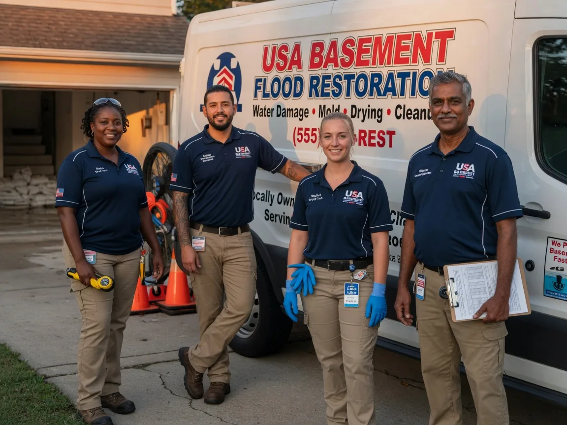 Basement Flood Cleanup company in Mindoro, WI