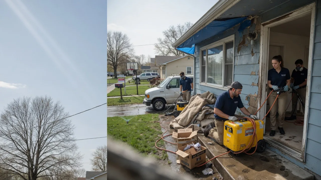 Basement Flood Cleanup in Mindoro, WI near me